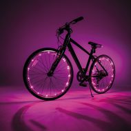 Wheely Bright LED Bike Wheel Spoke & Frame Lights 2 In The Pack Free Postage