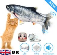 FLIPPING FISH CAT TOY FREE POSTAGE NEXT DAY DELIVERY