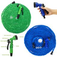 25ft Expanding Garden Hose Half Price Plus Free Postage PLUS FREE NOZZLE TODAY ONLY