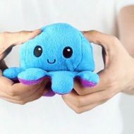 Double Sided Flip Reversible Plush Octopus Toy Squid Stuffed Toys